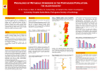 prevalence of metabolic syndrome in the portuguese population