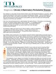 Diagnosis: Chronic Inflammatory Periodontal Disease