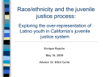Race/ethnicity and the juvenile justice process