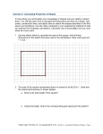 Activity 5.1 Calculating Properties of Shapes