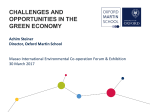 CHALLENGES AND OPPORTUNITIES IN THE GREEN ECONOMY