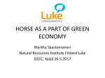 horse as a part of green economy