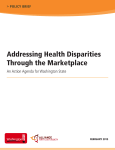 Addressing Health Disparities Through the Marketplace
