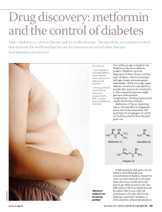 Drug discovery: metformin and the control of diabetes