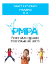2017 PMPA DAT program copy - Port Macquarie Performing Arts
