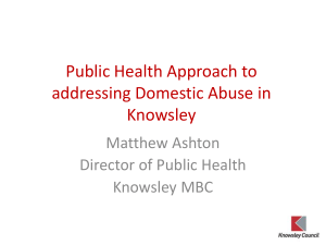 the public health approach to addressing