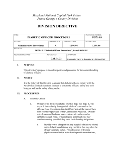 division directive - Maryland-National Capital Park Police