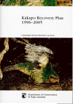 Kakapo Recovery Plan 1996-2005