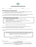 no anesthesia dental concent form