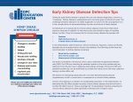 Early Kidney Disease Detection Tips