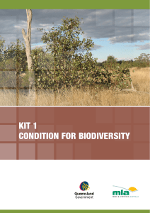 kit 1 condition for biodiversity