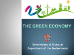 the Green Economy - Government of Gibraltar