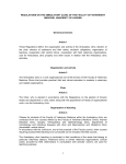 Regulations on the ambulatory clinic of the Faculty of