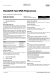 HawkZ05 Fast DNA Polymerase