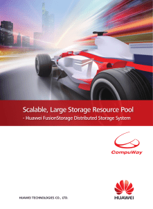 Scalable, Large Storage Resource Pool
