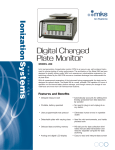 Model 280 CPM Charged Plate Monitor