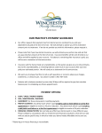 Practice Payment Guidelines - Winchester Family Dentistry
