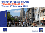 Infoday Poland Presentation URBACT Programme