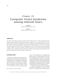 Computer Vision Syndrome among Internet Users