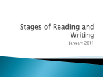 Stages of Reading and Writing - SPA