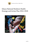 Ghana Newborn Care Strategy 2014-2018