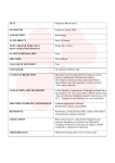 TEST Peripheral Blood Smear SYNONYM/S Peripheral Smear, PBS