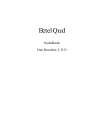 Betel Quid - City Tech OpenLab