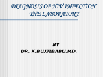 diagnosis of hiv infection the laboratory