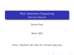 Next Generation Sequencing