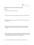 Name: Per: A Case Study Involving Influenza and the Influenza