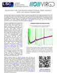 searching for continuous gravitational wave signals with the hough