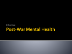 Post-War Mental Health