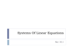 MAT282 * Differential Equations