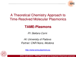 A Theoretical Chemistry Approach to Time