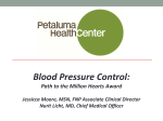 Petaluma Health Center Blood Pressure Control