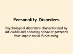 Personality Disorders