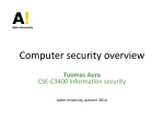01 Computer security overview