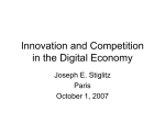 Innovation and Competition in the Digital Economy