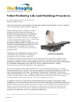Patient Positioning Aids Assist Radiology Procedures