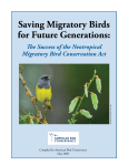 Saving Migratory Birds for Future Generations: The Success of the