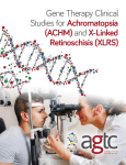 Gene Therapy Clinical Studies for Achromatopsia (ACHM)