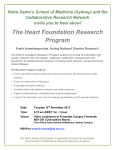 The Heart Foundation Research Program