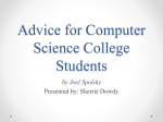 Advice for Computer Science College Students
