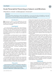 Acute Pancreatitis Presenting as Seizures and Blindness