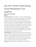 Epidemiology of Zika Virus