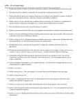 APES – Ch. 4-6 Study Guide