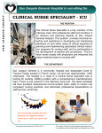 clinical nurse specialist - icu