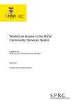 Workforce Issues in the NSW Community Services Sector