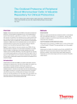 The Oxidized Proteome of Peripheral Blood Mononuclear Cells: A