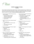 Nutrition and Weight Loss Surgery Post Test